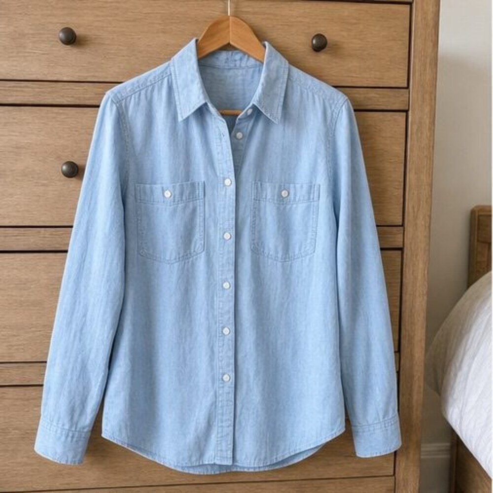 Sand Pleated Blouse